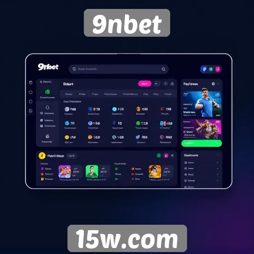 Interface do usuário do 9nbet é intuitiva